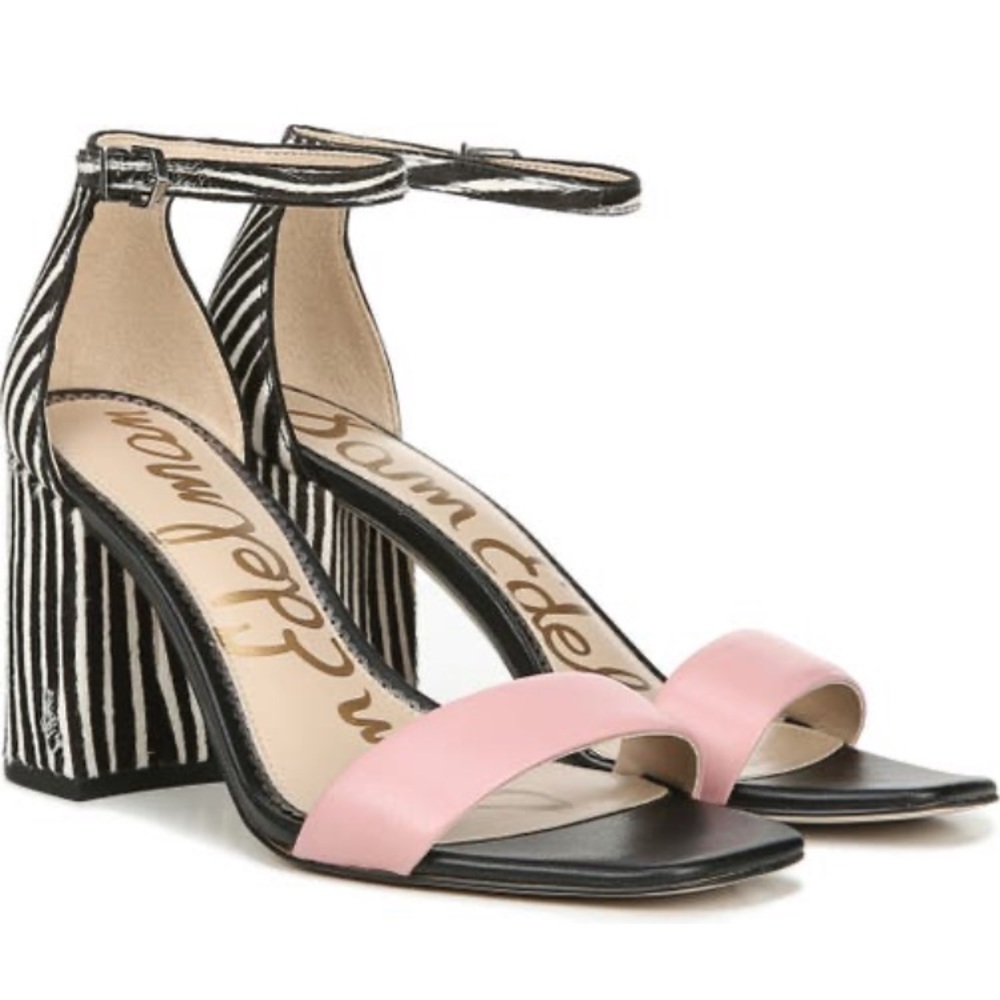 NIB Sam Edelman Daniella Pink/Zebra Size 8